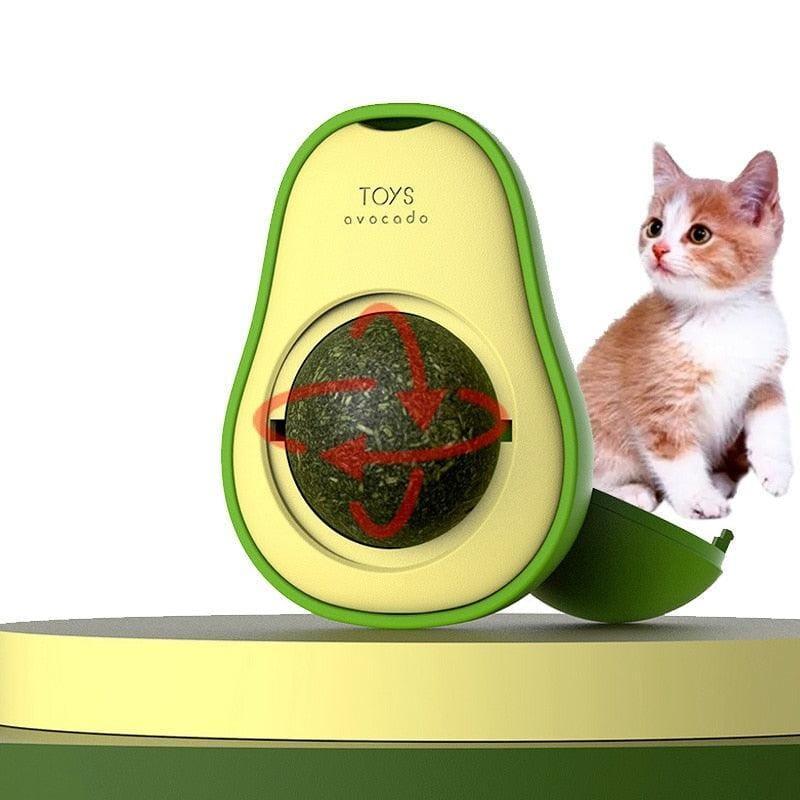 Brinquedo Interativo para Gatos com Erva Gateira Catnip - Avogato