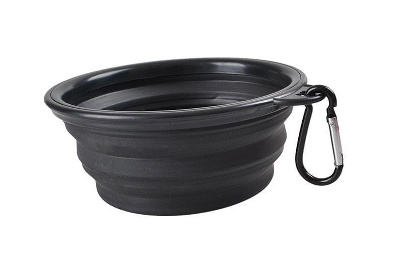 Tigela de Silicone Dobrável para Cachorro - Dog Bowl - Passeios, Viagens, Parques