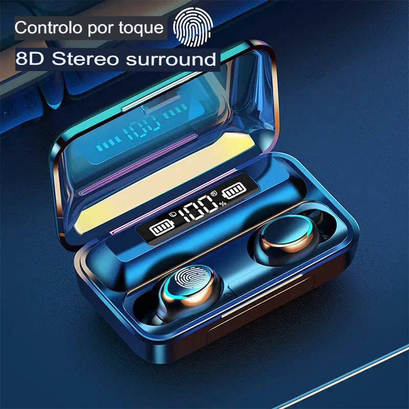 F9 TWS Bluetooth Fones De Ouvido Sem Fio