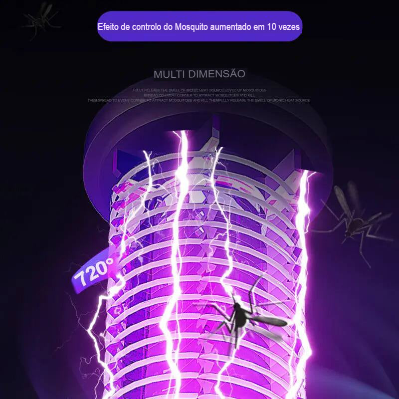 Mata Mosquito Lâmpada LED, Armadilha Eletronico